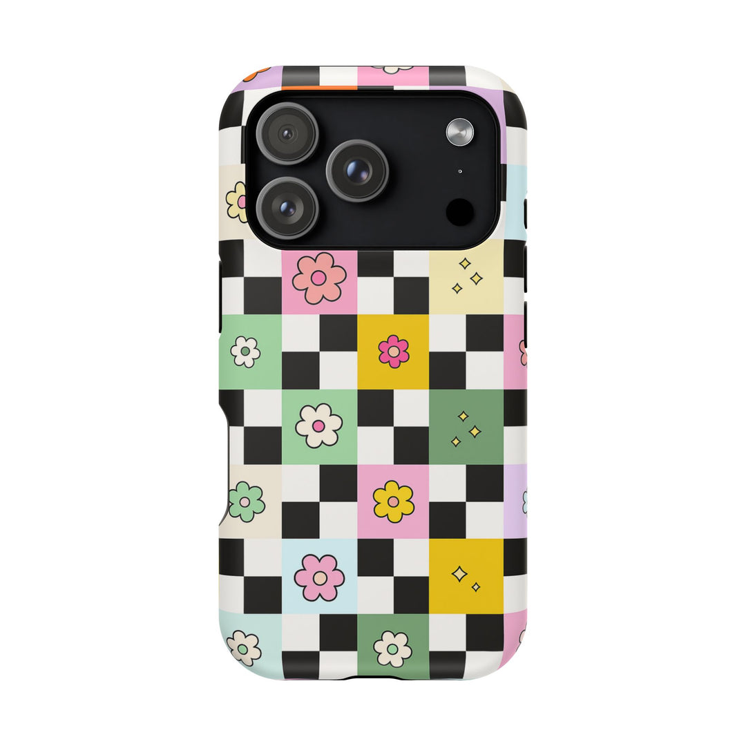 Checkered Blossoms - MagSafe