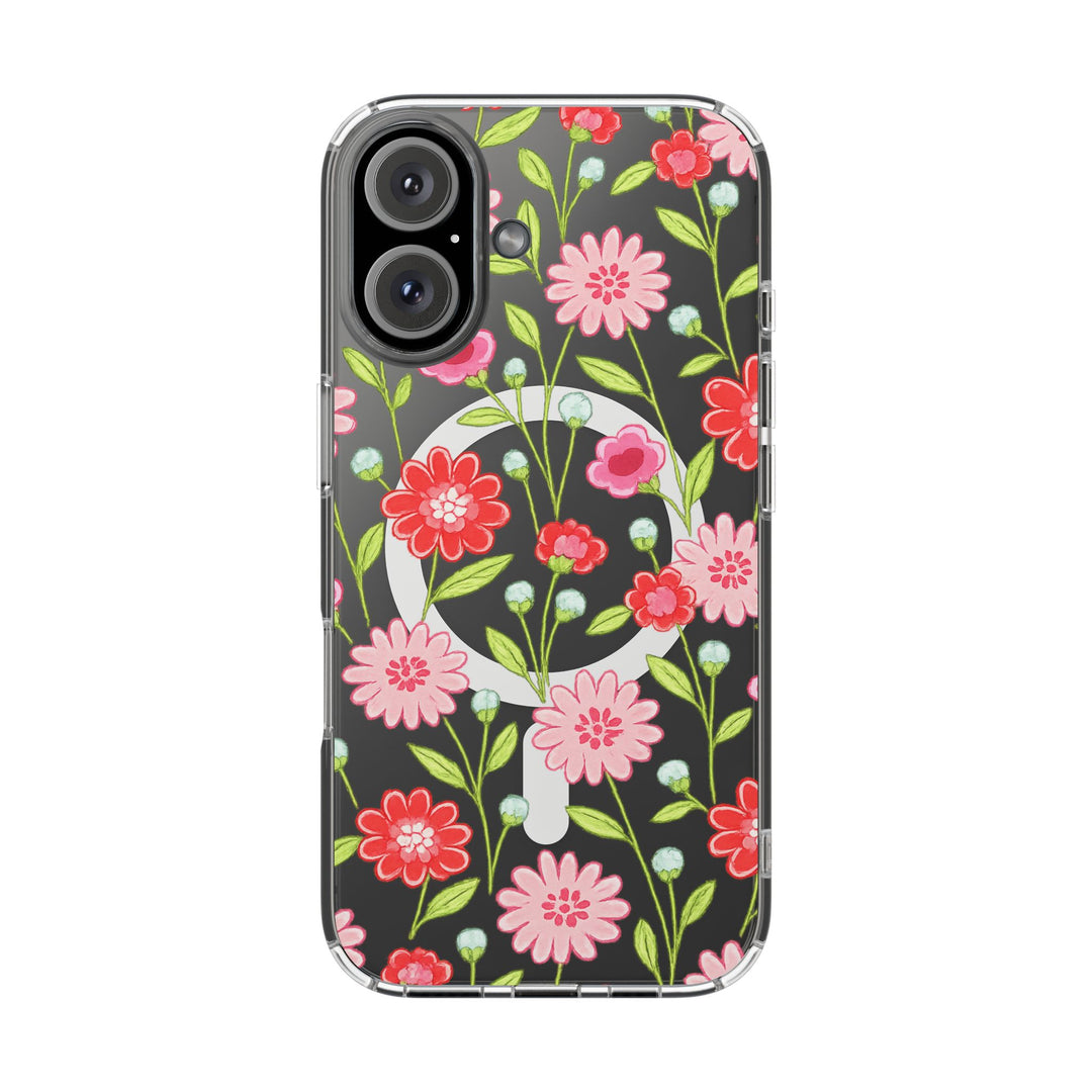 MagSafe Clear - Floral Charm