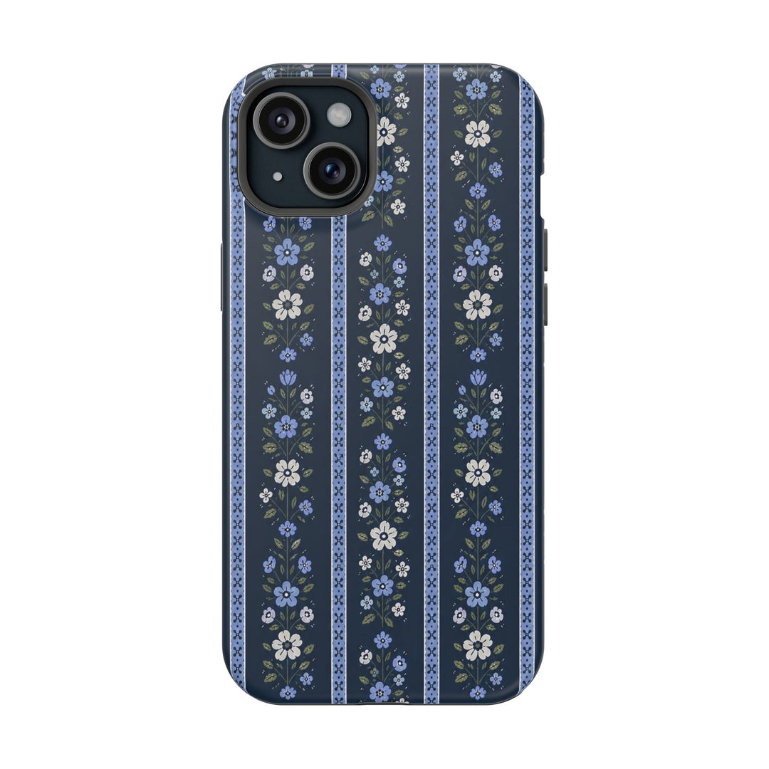 Rustic Blue Blooms - MagSafe