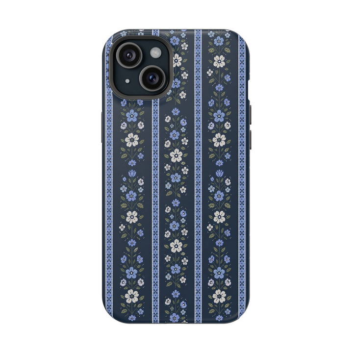 Rustic Blue Blooms - MagSafe