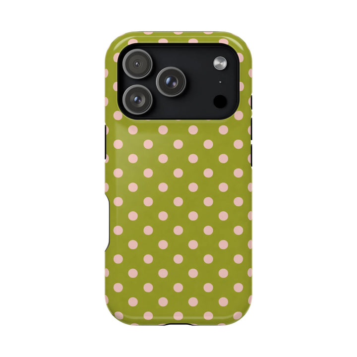 green & blush dots - MagSafe
