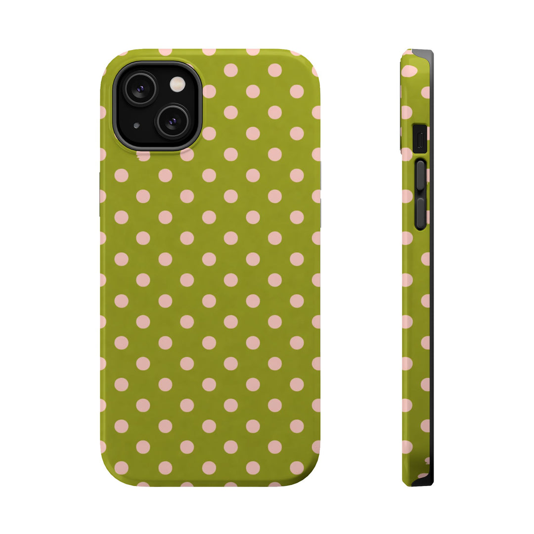 green & blush dots - MagSafe
