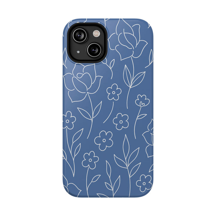 Blue Florals