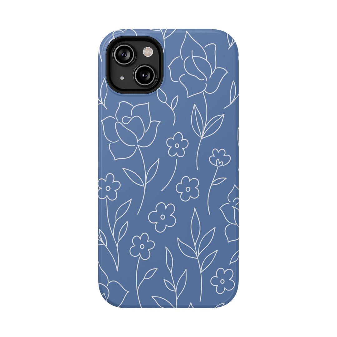 Blue Florals