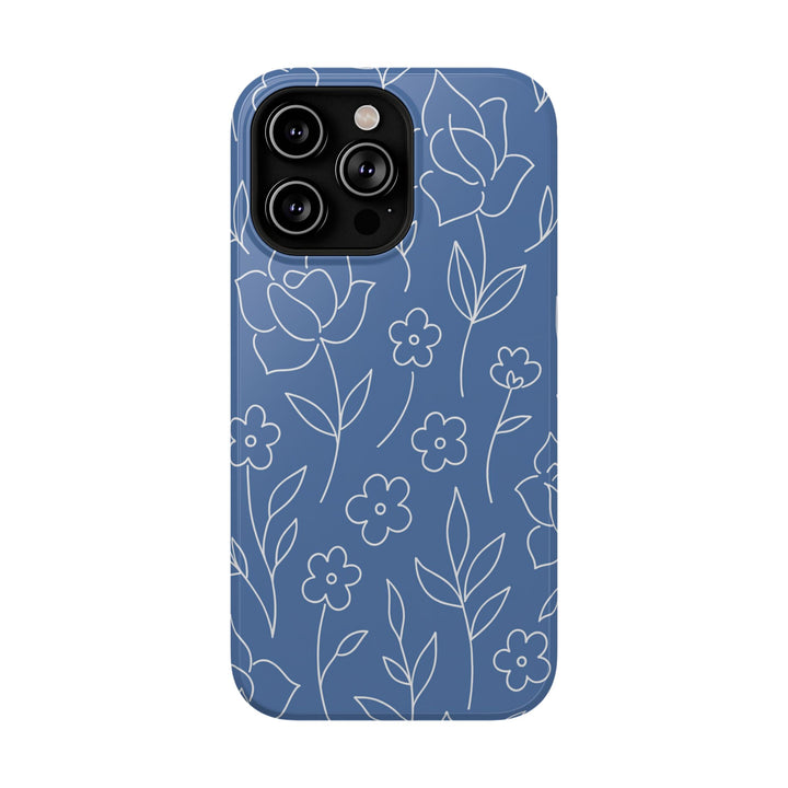 Blue Florals