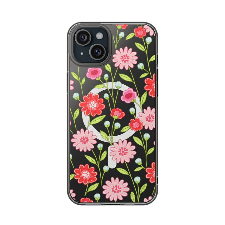 MagSafe Clear - Floral Charm