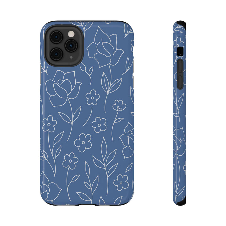 Blue Florals