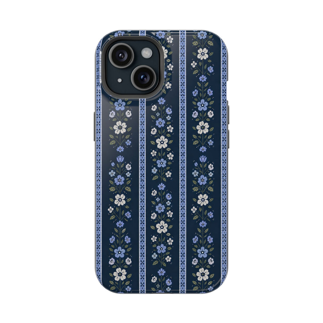 Rustic Blue Blooms - MagSafe