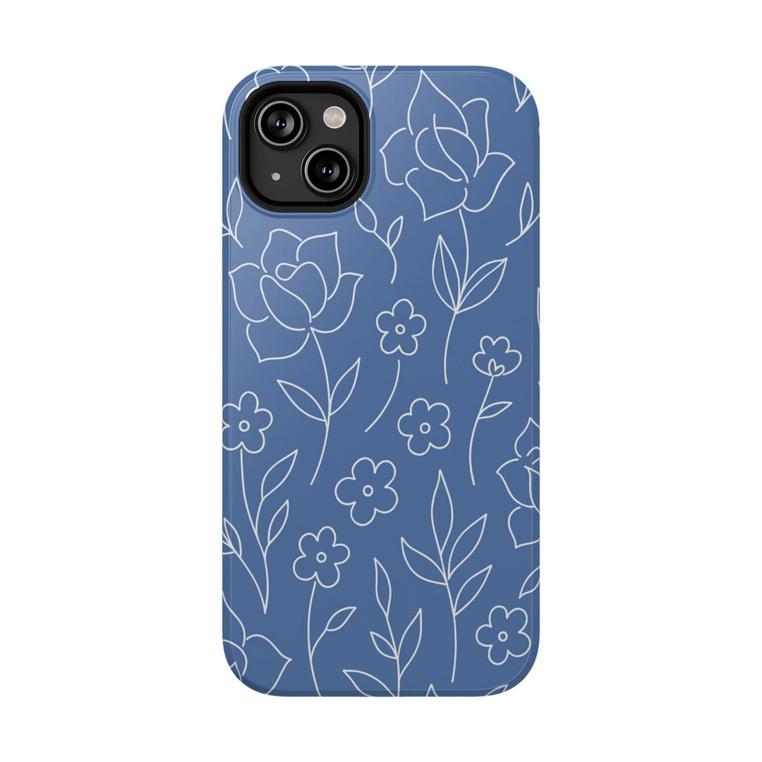 Blue Florals