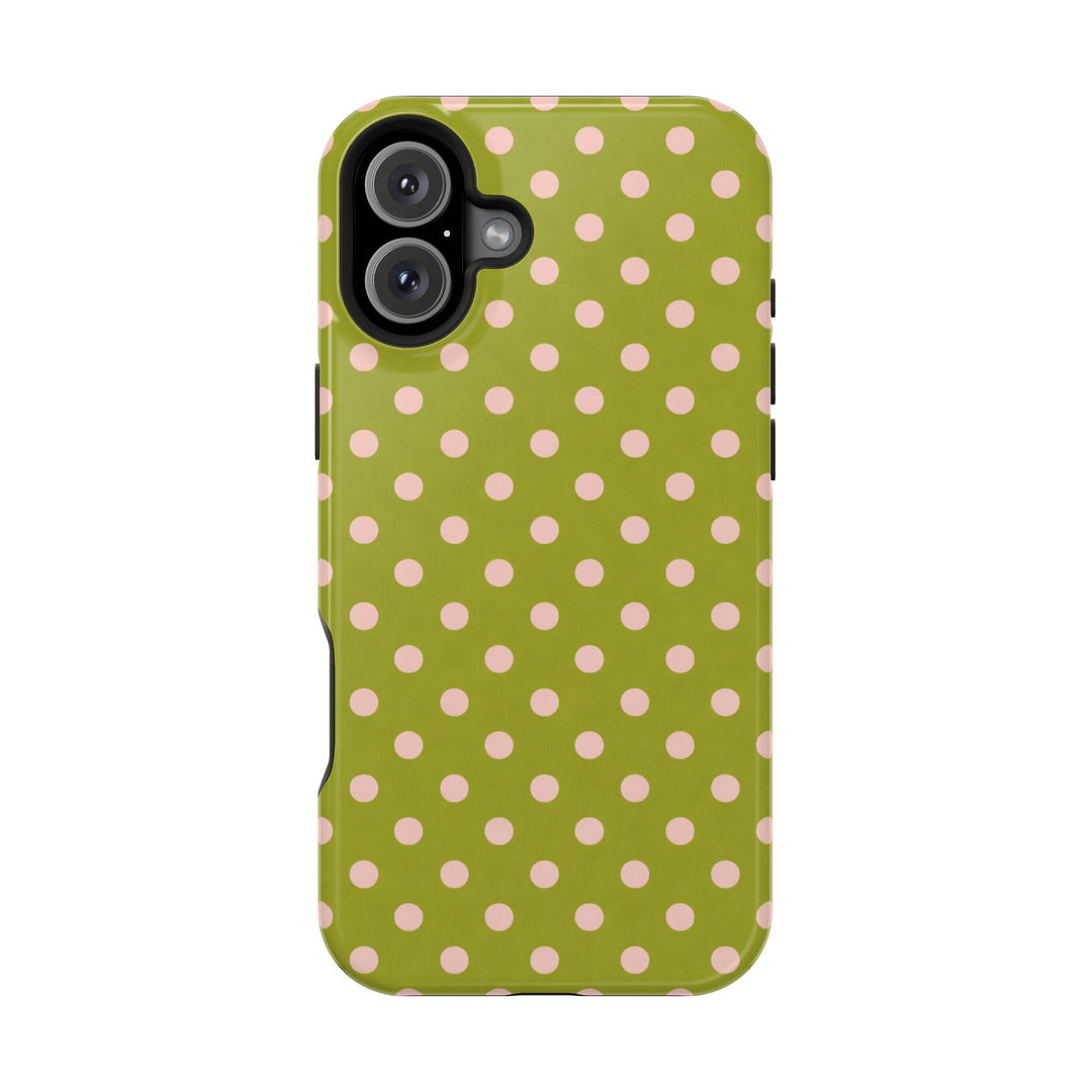 green & blush dots - MagSafe
