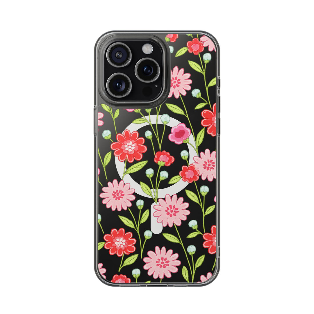 MagSafe Clear - Floral Charm