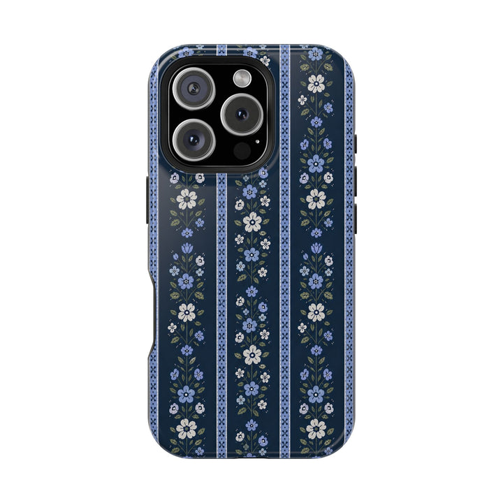 Rustic Blue Blooms - MagSafe