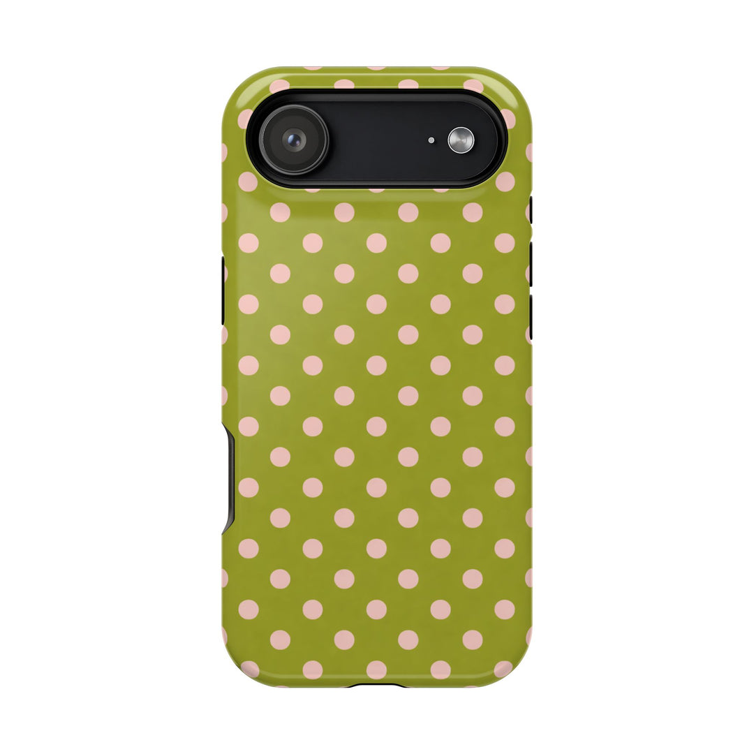green & blush dots - MagSafe