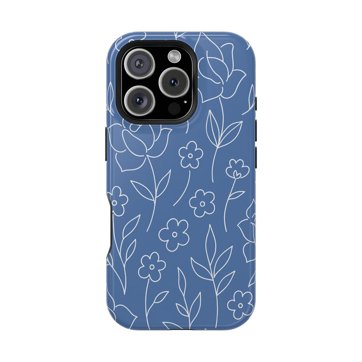 Blue Florals