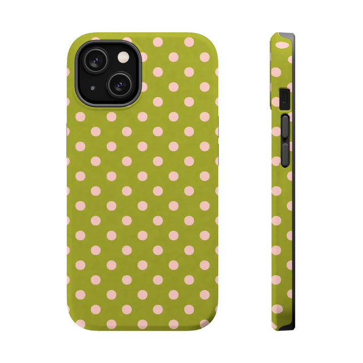 green & blush dots - MagSafe