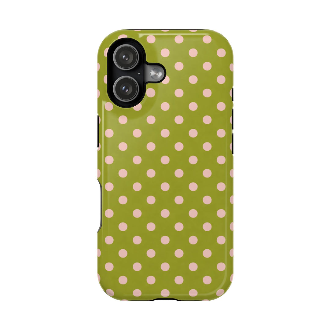 green & blush dots - MagSafe