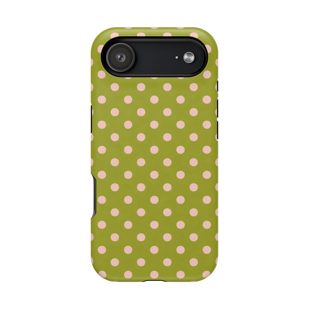 green & blush dots - MagSafe