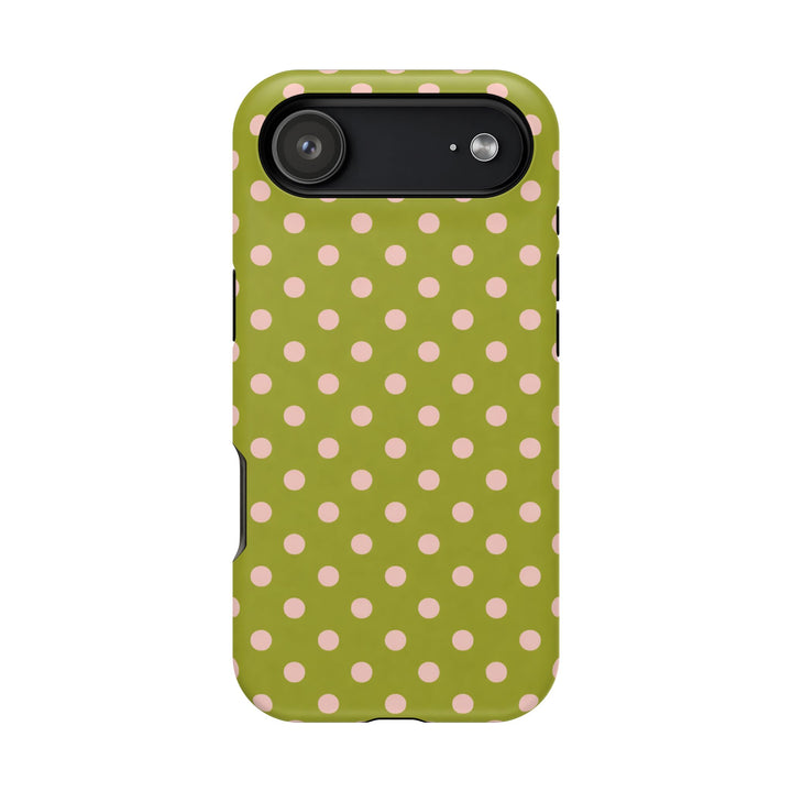 green & blush dots - MagSafe