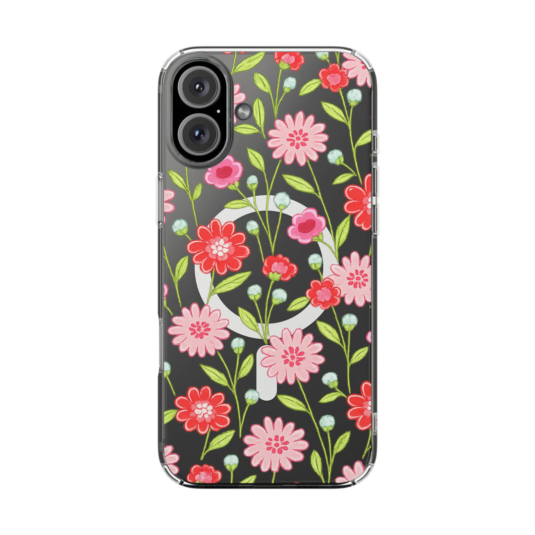 MagSafe Clear - Floral Charm