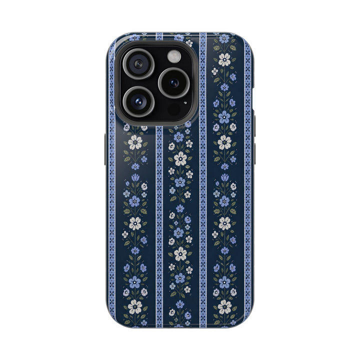 Rustic Blue Blooms - MagSafe