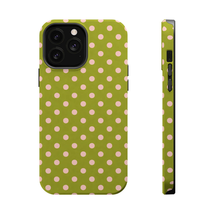 green & blush dots - MagSafe