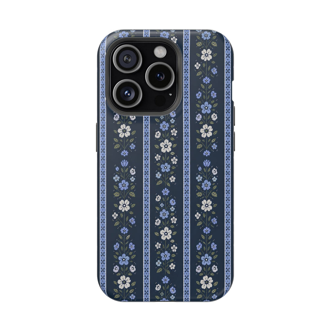 Rustic Blue Blooms - MagSafe