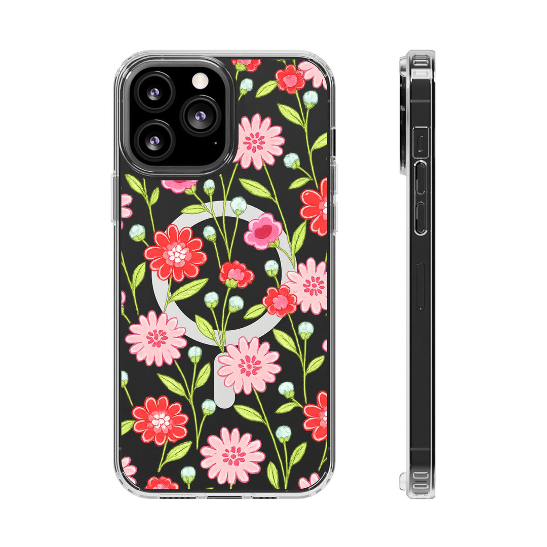 MagSafe Clear - Floral Charm