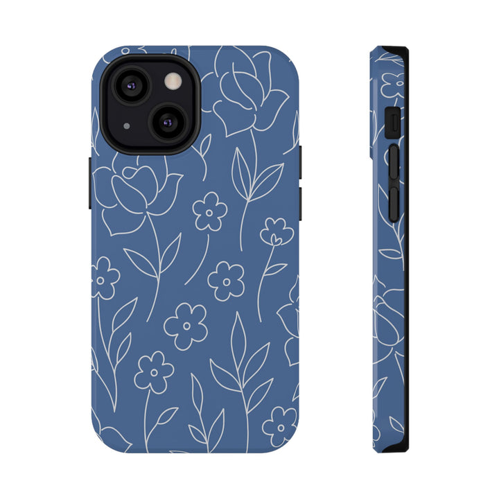 Blue Florals