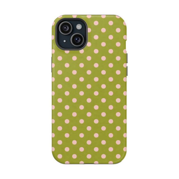 green & blush dots - MagSafe