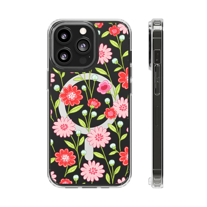 MagSafe Clear - Floral Charm