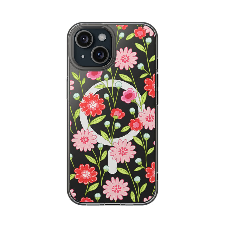 MagSafe Clear - Floral Charm