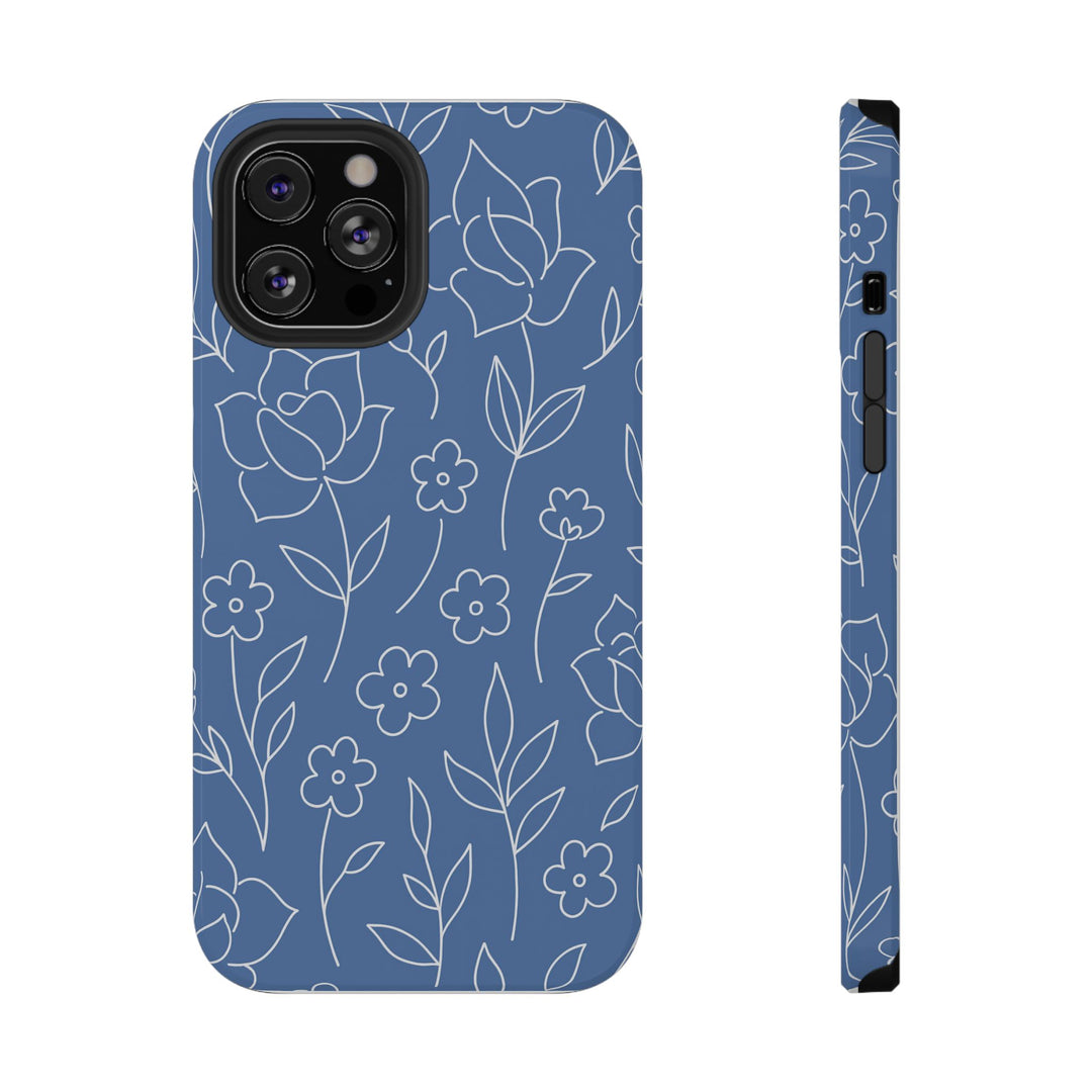 Blue Florals
