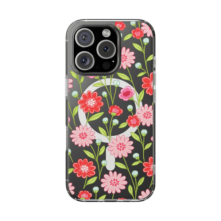 MagSafe Clear - Floral Charm