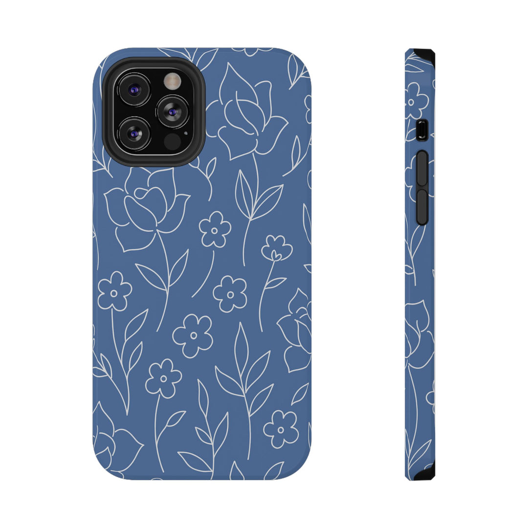 Blue Florals