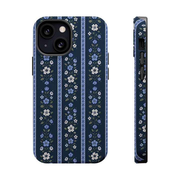 Rustic Blue Blooms - MagSafe