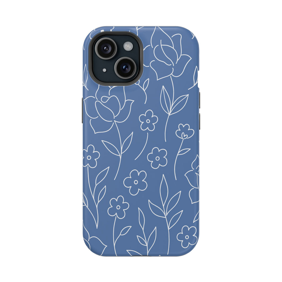 Blue Florals