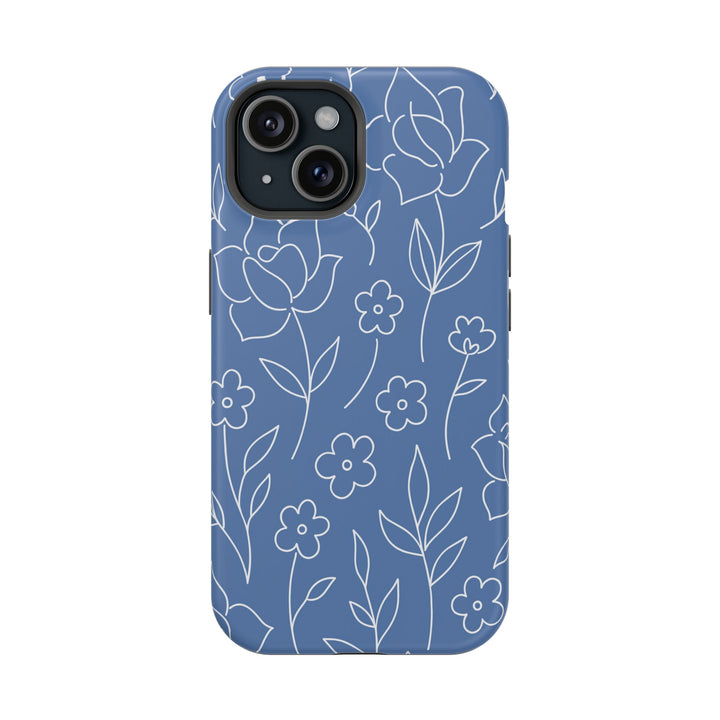 Blue Florals