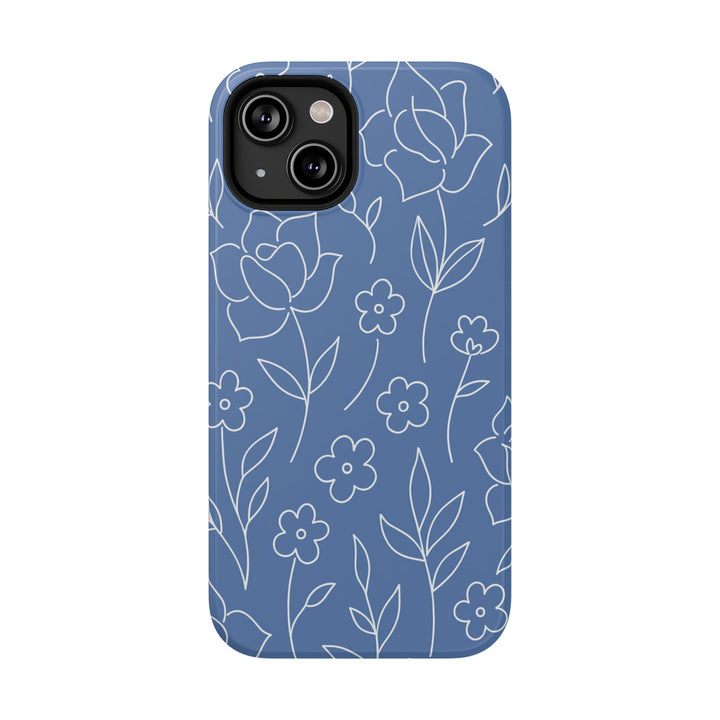 Blue Florals