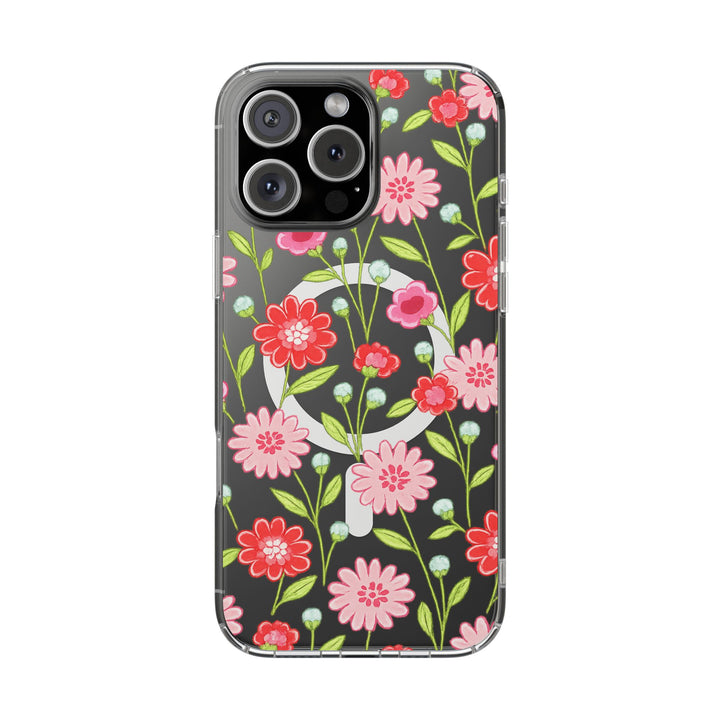 MagSafe Clear - Floral Charm