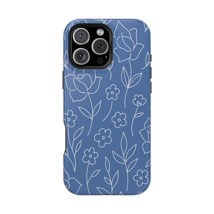 Blue Florals