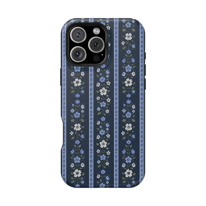 Rustic Blue Blooms - MagSafe