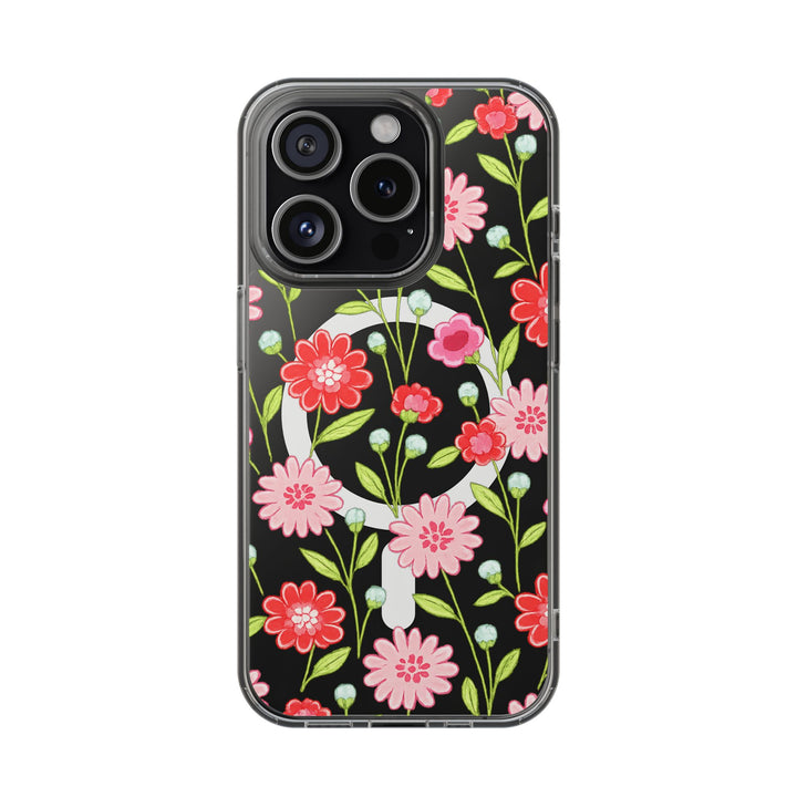 MagSafe Clear - Floral Charm
