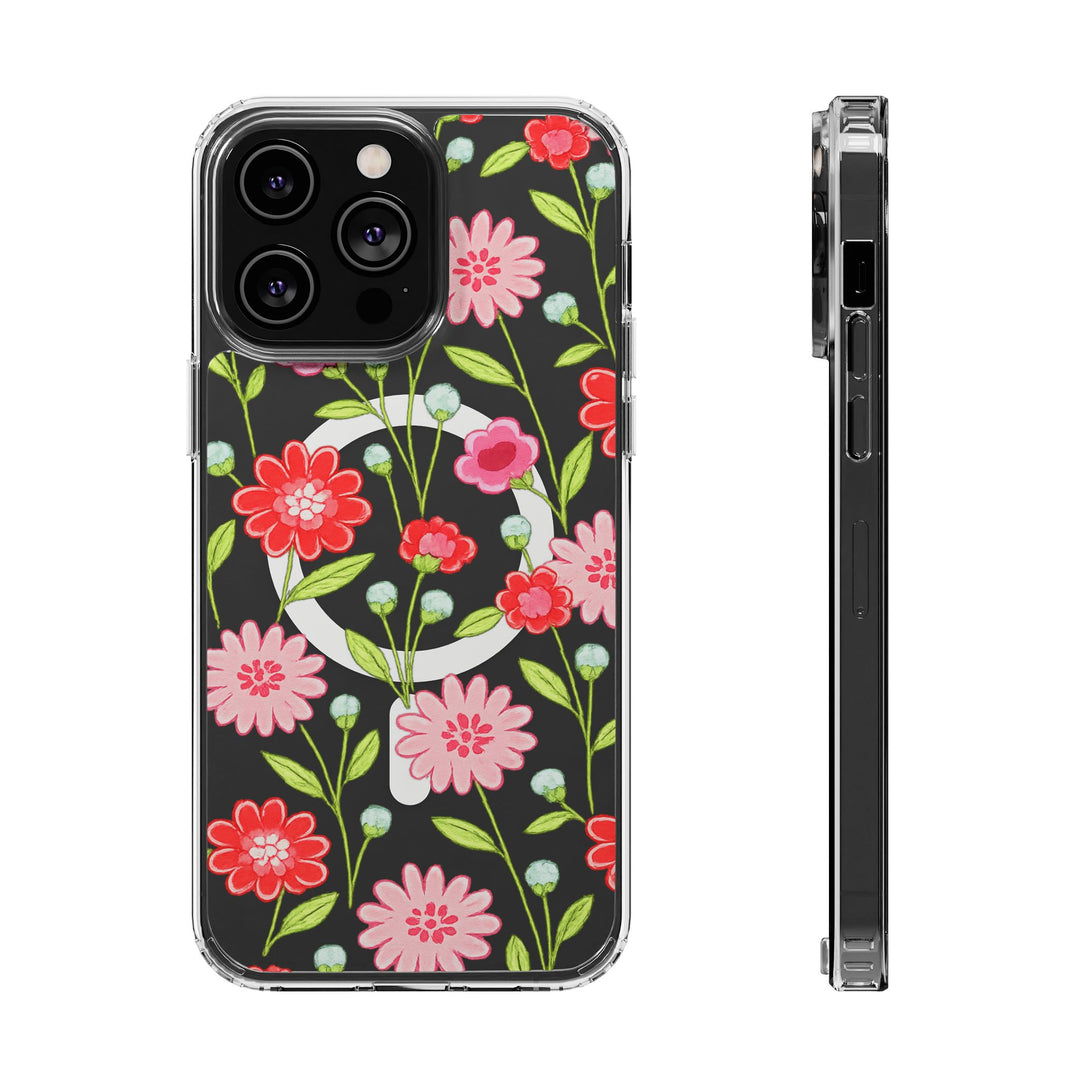 MagSafe Clear - Floral Charm