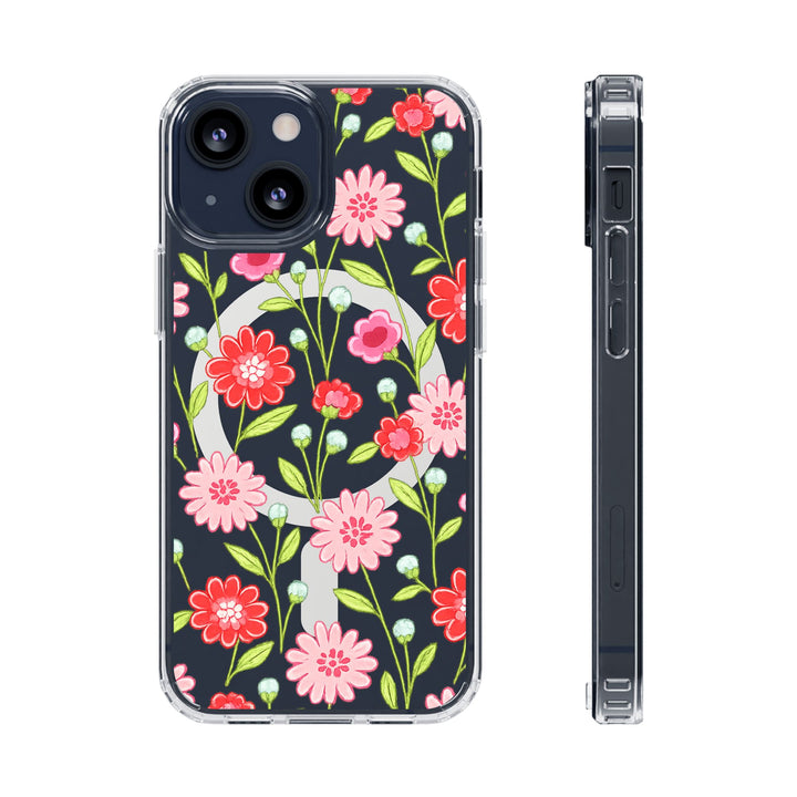 MagSafe Clear - Floral Charm