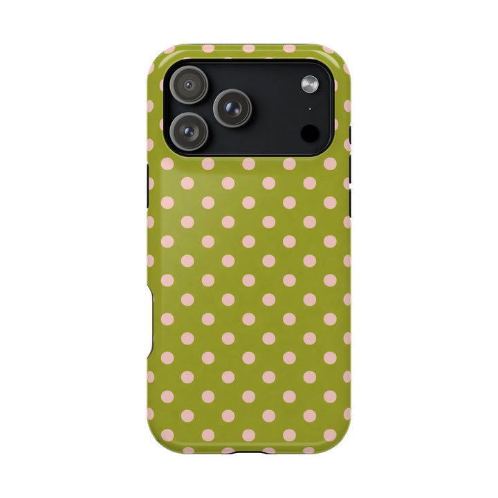 green & blush dots - MagSafe